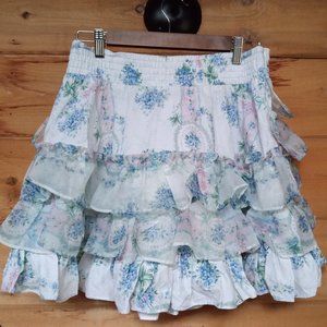 Selkie La Belle Etoile Ruffle Skirt NWOT
